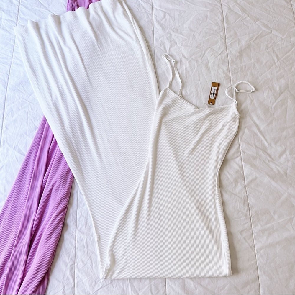 SKIMS Soft Lounge Long Slip Dress in marble sz XS - RARE